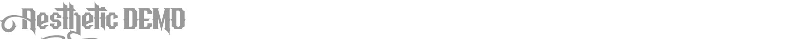 Aesthetic font preview